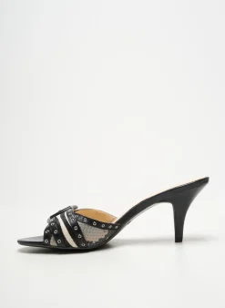 Mules/sabots Guess Noir Talon De 7 À 9cm