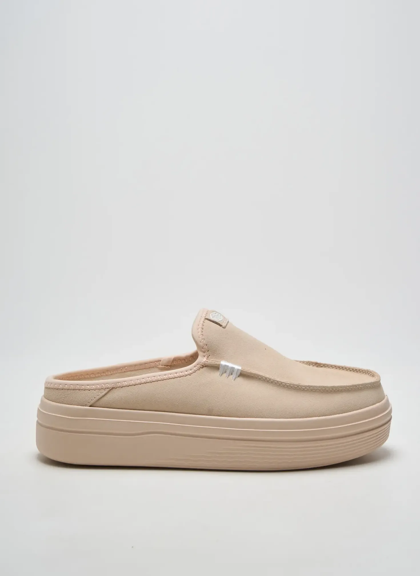 Mules/sabots Hey Dude Beige Talon De 4 À 6cm