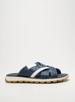 Mules/sabots Kadancia Bleu Bout Ouvert