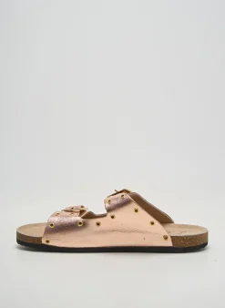 Mules/sabots L'atelier Tropézien Rose Talon Plat Jusqu'à 3cm