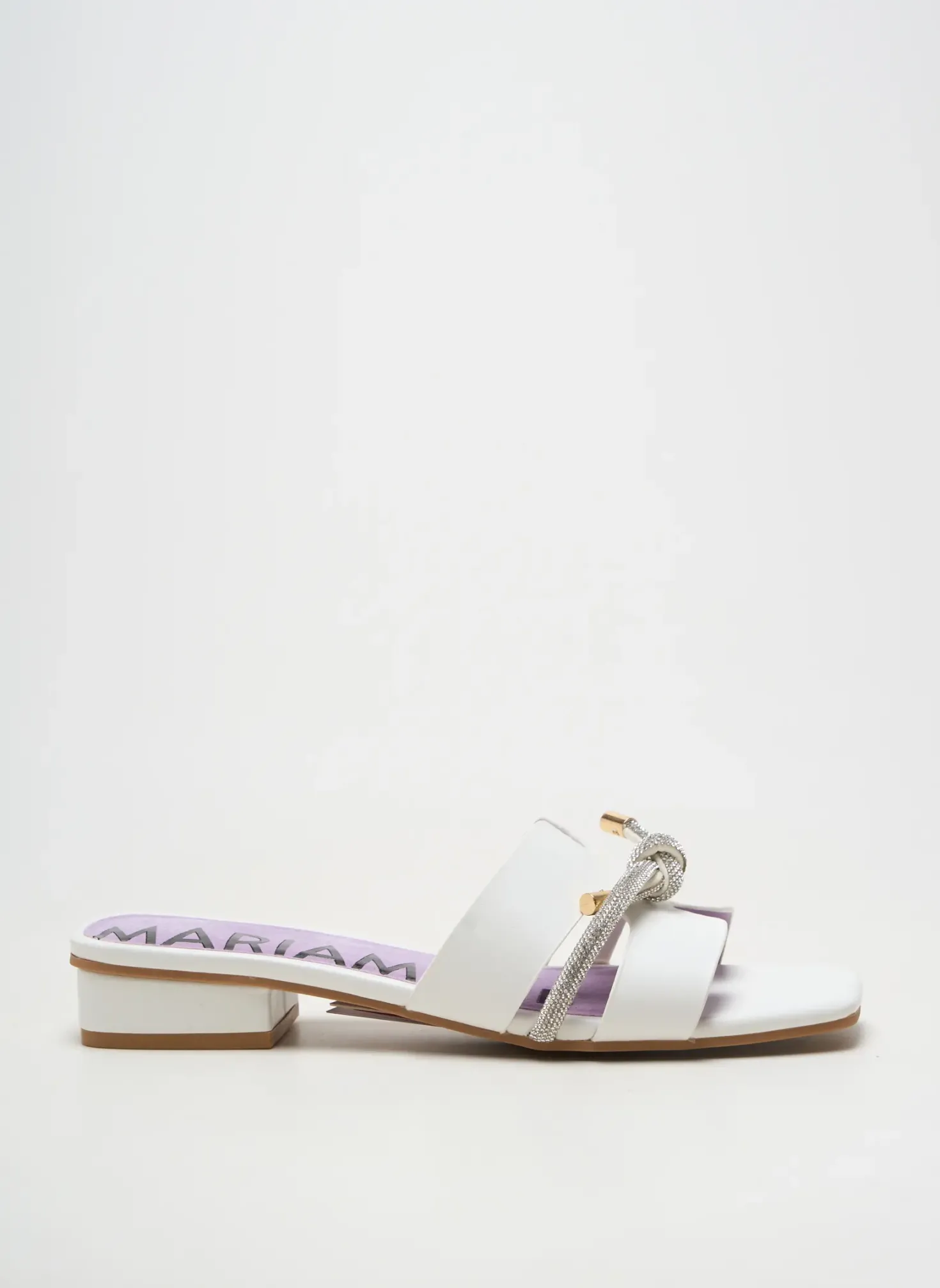 Mules/sabots Mariamare Blanc Talon Plat Jusqu'à 3cm