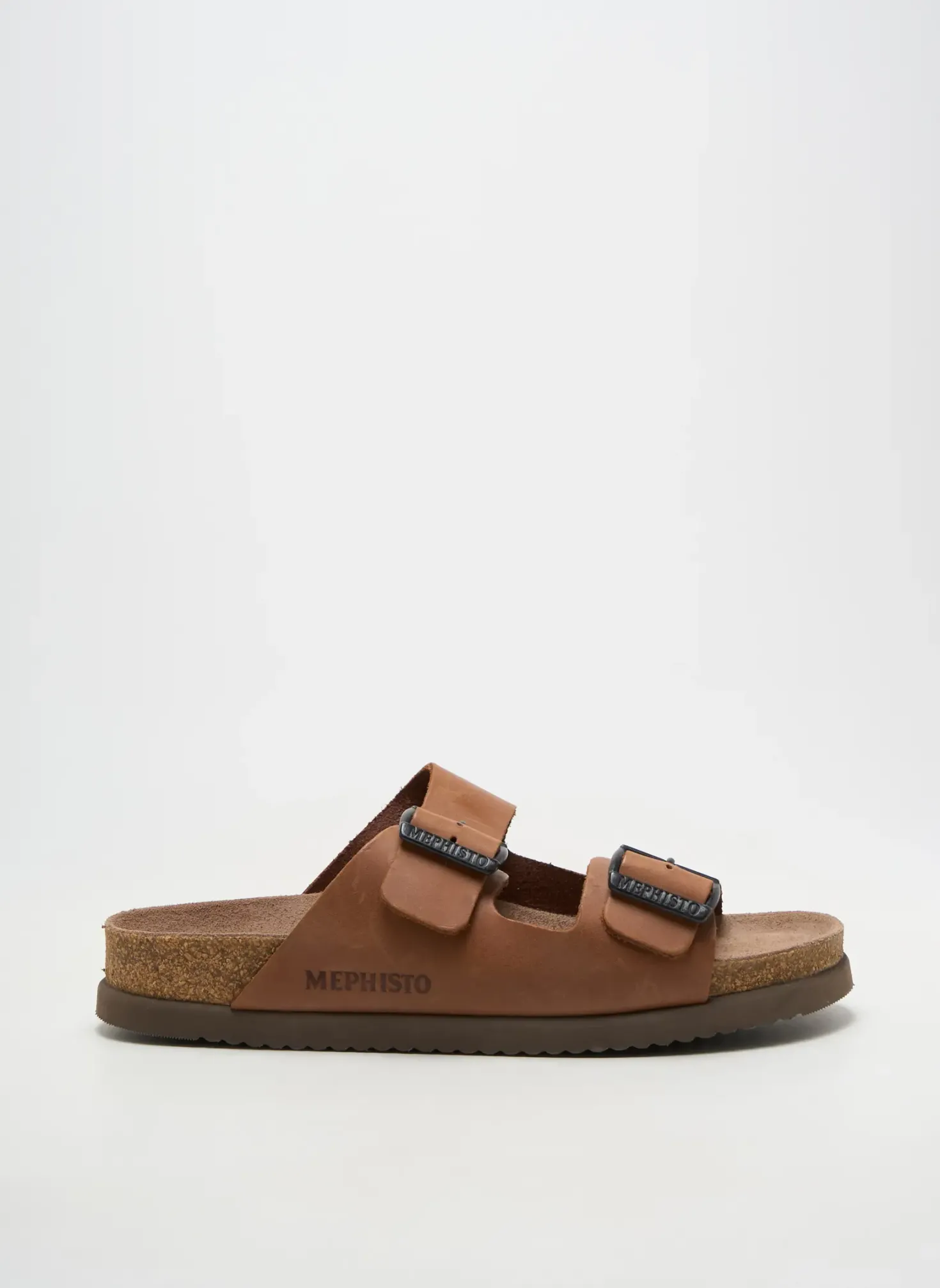 Mules/sabots Mephisto Marron Clair Bout Ouvert