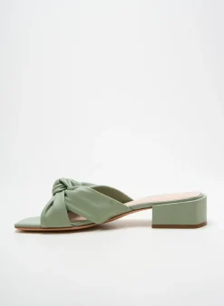 Mules/sabots Mi/mai Vert Talon Plat Jusqu'à 3cm