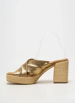 Mules/sabots Minka Design Marron Talon De 7 À 9cm
