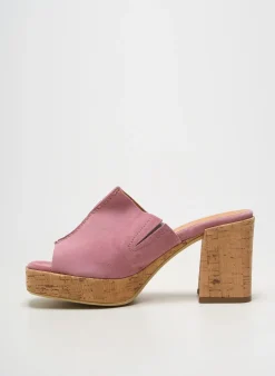 Mules/sabots Minka Design Rose Talon De 7 À 9cm