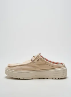 Mules/sabots Pitas Beige Talon De 4 À 6cm