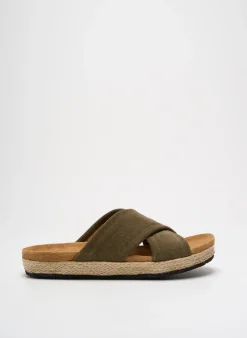 Mules/sabots Schmoove Vert Talon Plat Jusqu'à 3cm