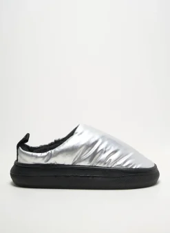 Mules/sabots Thegummy Argent Talon Plat Jusqu'à 3cm