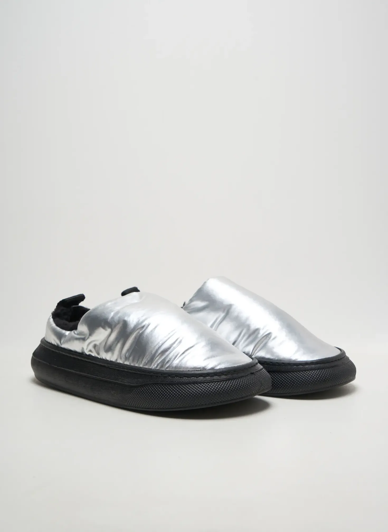 Mules/sabots Thegummy Argent Talon Plat Jusqu'à 3cm
