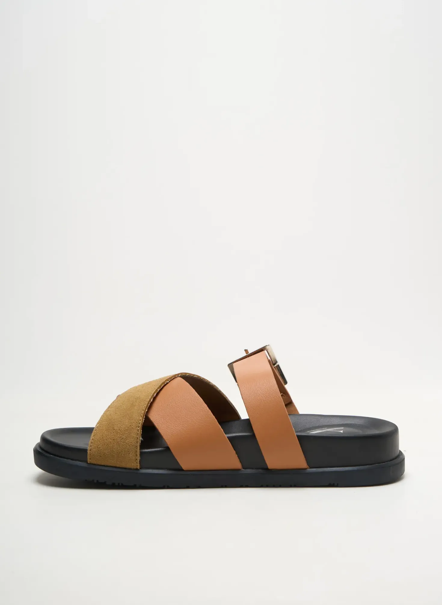 Mules/sabots Vanessa Wu Marron Talon Plat Jusqu'à 3cm