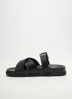 Mules/sabots Vanessa Wu Noir Talon Plat Jusqu'à 3cm