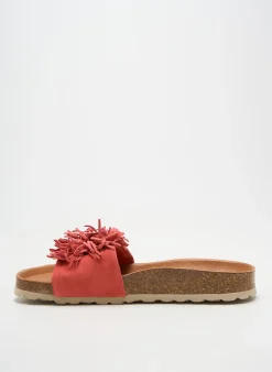 Mules/sabots Verbenas Rose Fonce Talon Plat Jusqu'à 3cm