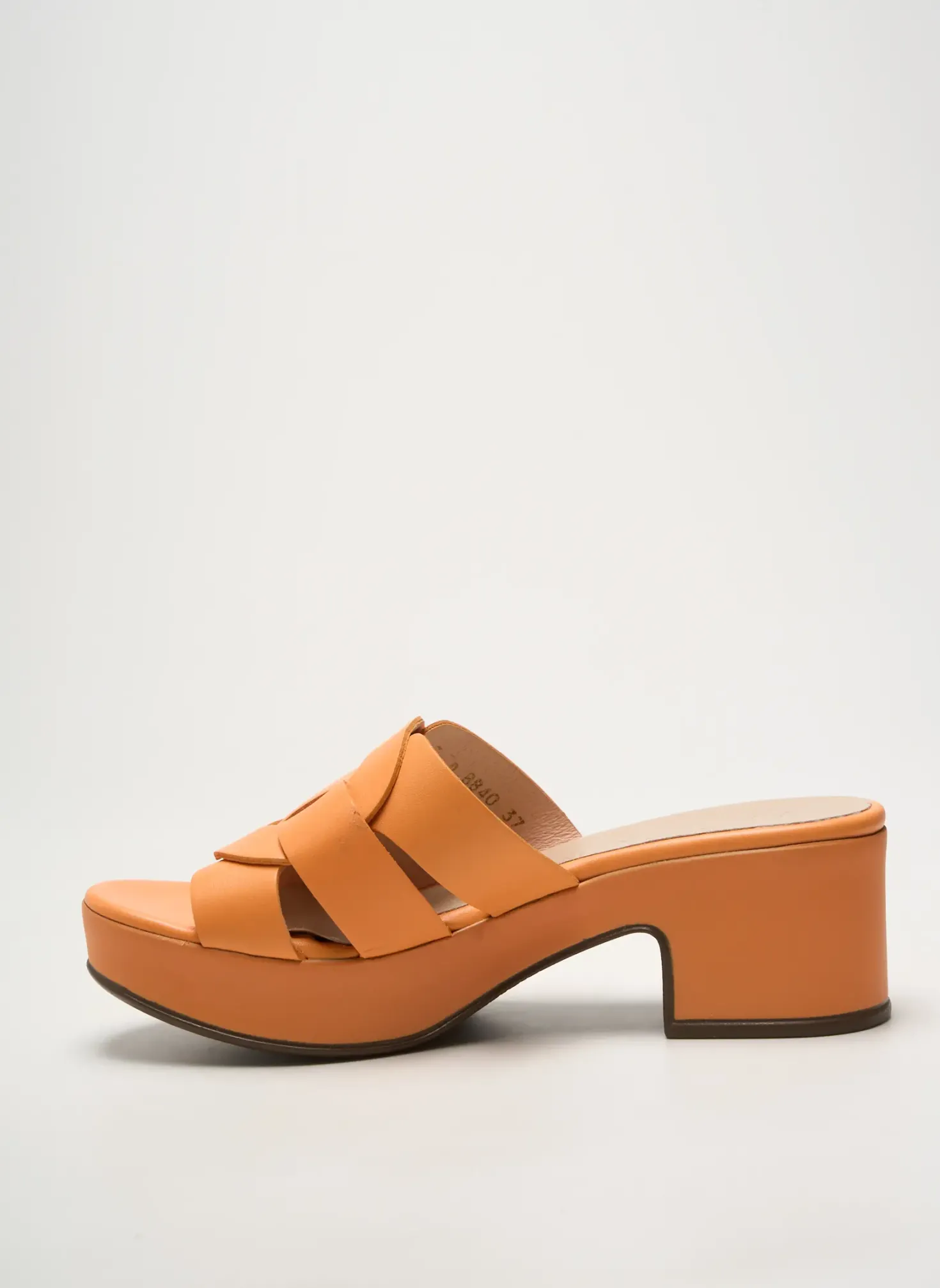 Mules/sabots Wonders Orange Talon De 4 À 6cm