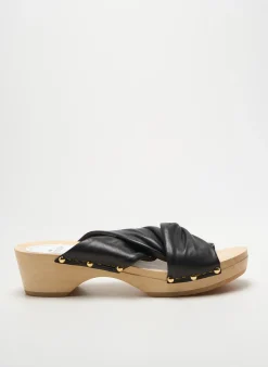 Mules/sabots Youyou Noir Talon De 4 À 6cm