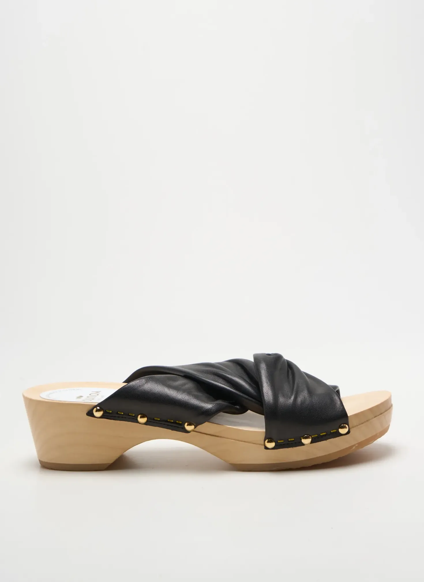 Mules/sabots Youyou Noir Talon De 4 À 6cm