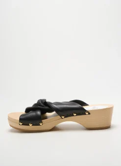 Mules/sabots Youyou Noir Talon De 4 À 6cm