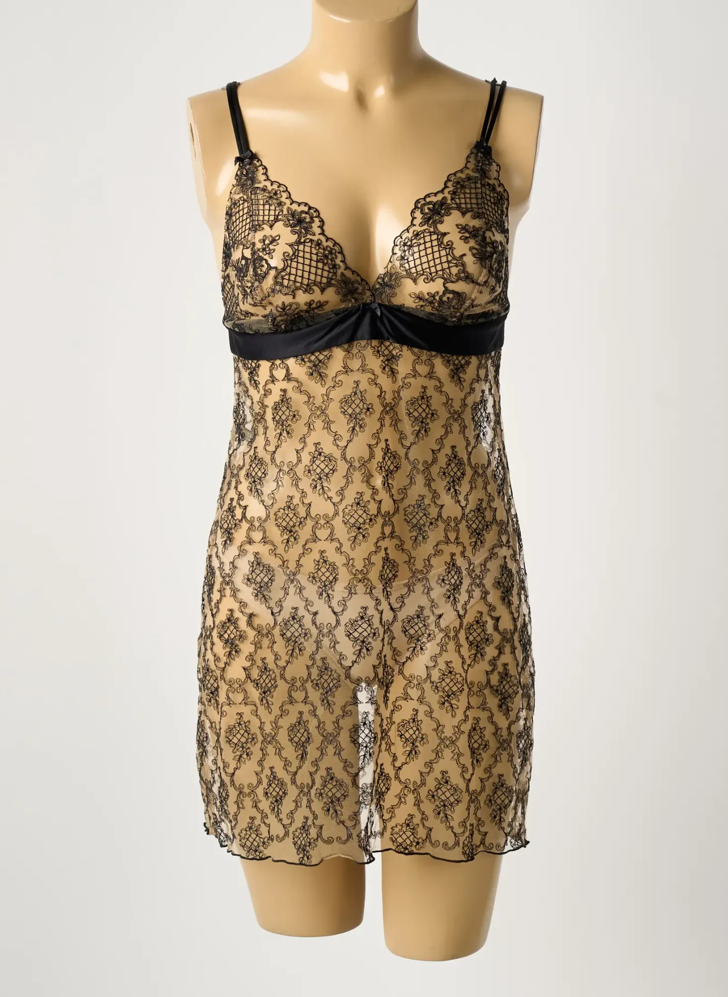 Nuisette/combinette Ambra Noir