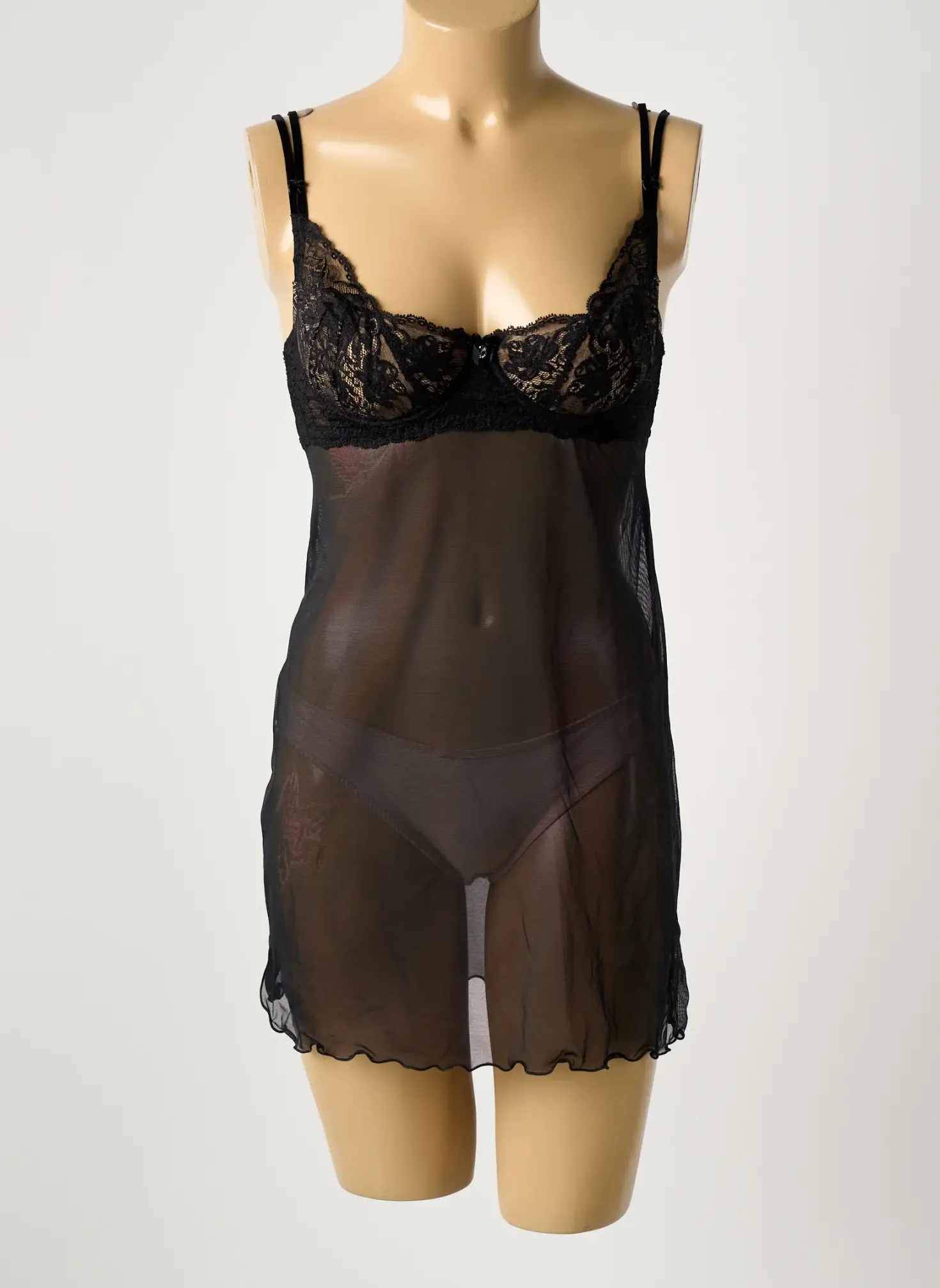 Nuisette/combinette Ambra Noir