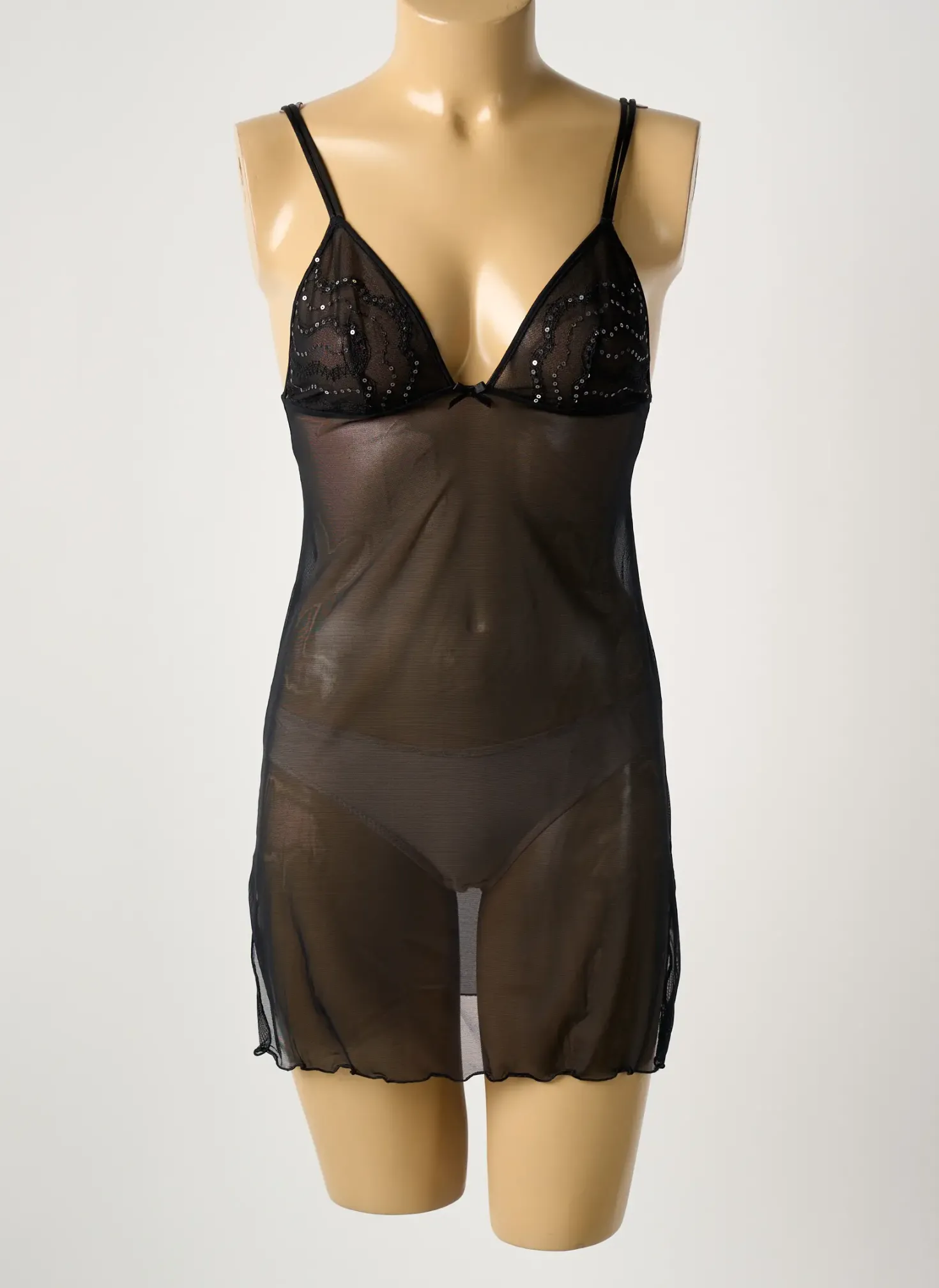 Nuisette/combinette Ambra Noir