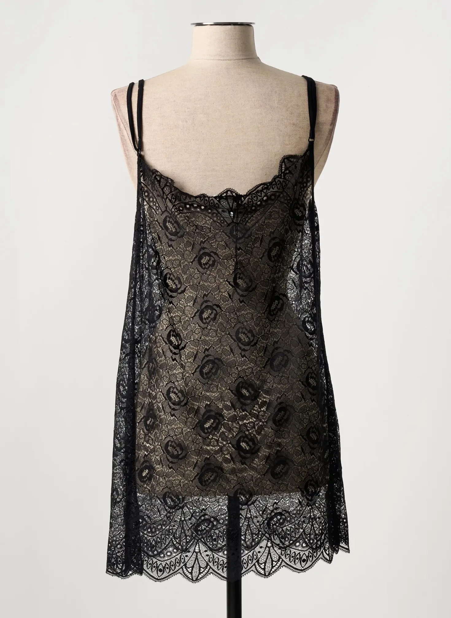Nuisette/combinette Artimaglia Noir