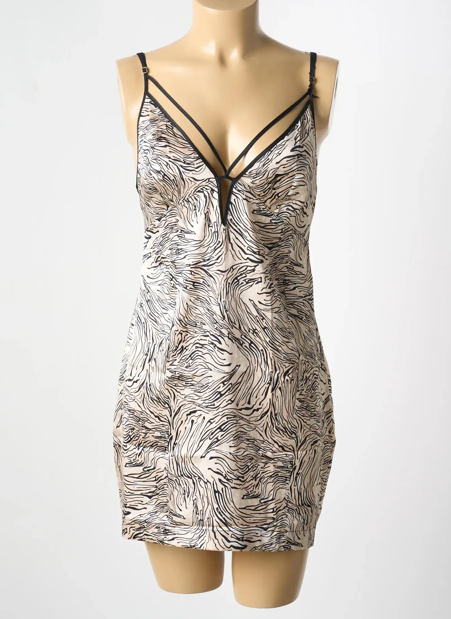 Nuisette/combinette Aubade Beige