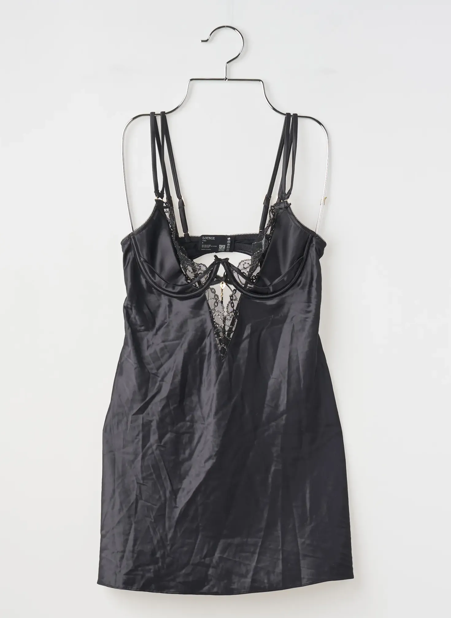 Nuisette/combinette Lounge Noir