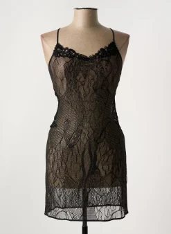 Nuisette/combinette Marjolaine Noir