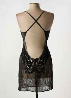 Nuisette/combinette Marjolaine Noir
