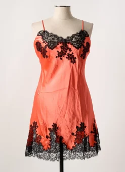Nuisette/combinette Marjolaine Orange