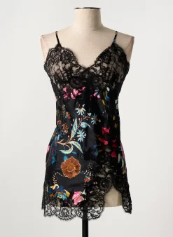 Nuisette/combinette Marjolaine Noir