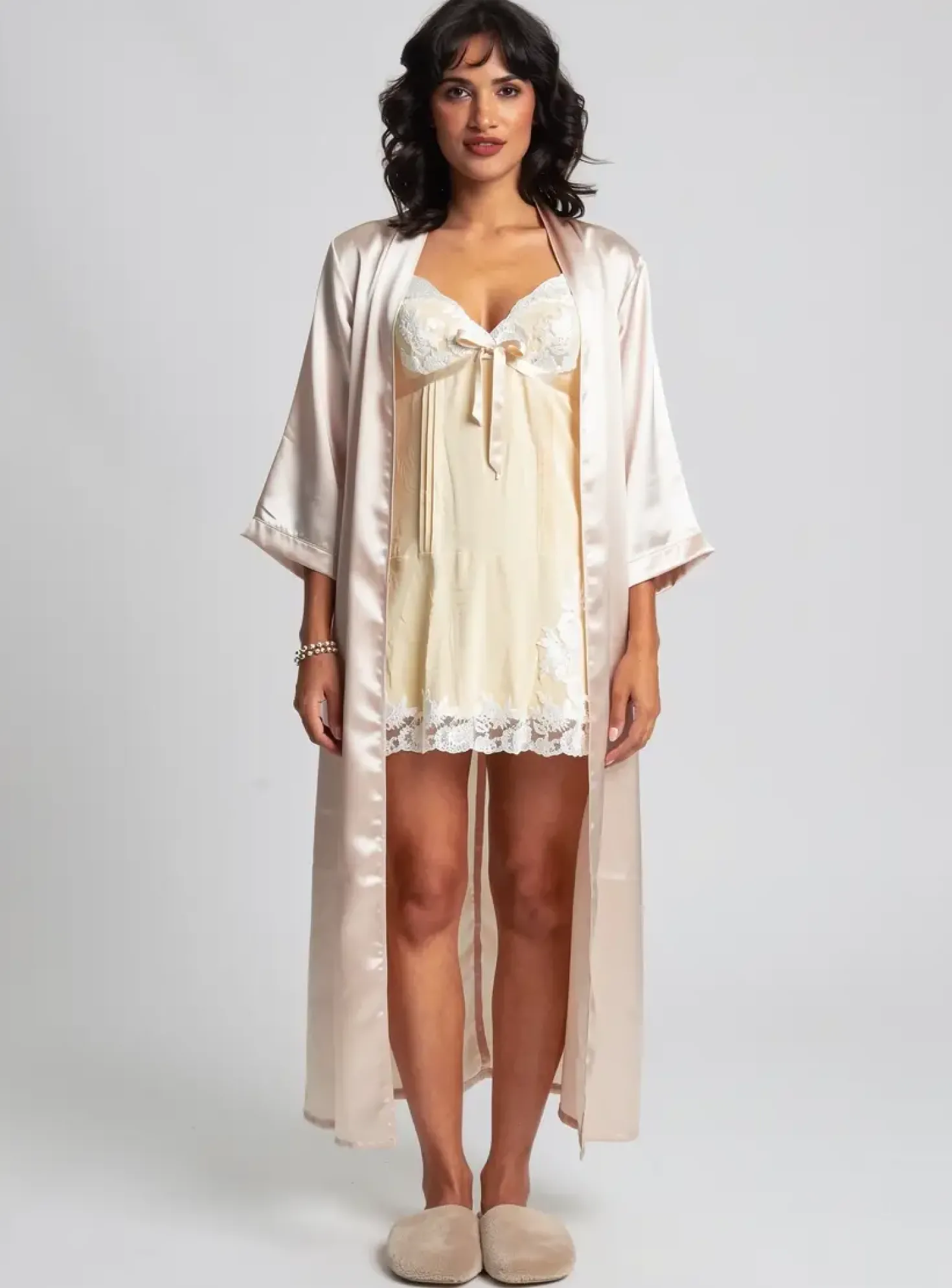 Nuisette/combinette Marjolaine Beige