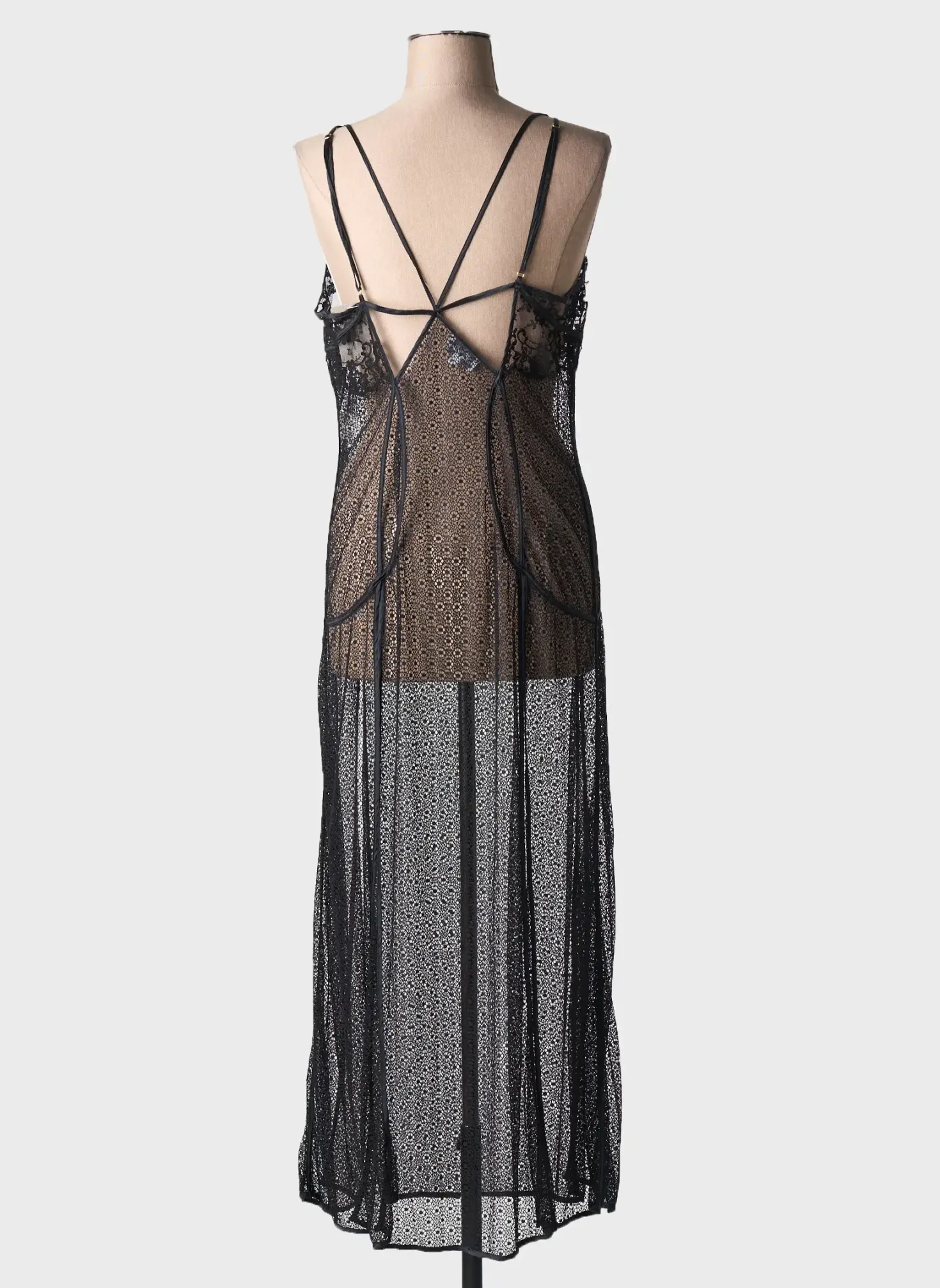 Nuisette/combinette Marjolaine Noir