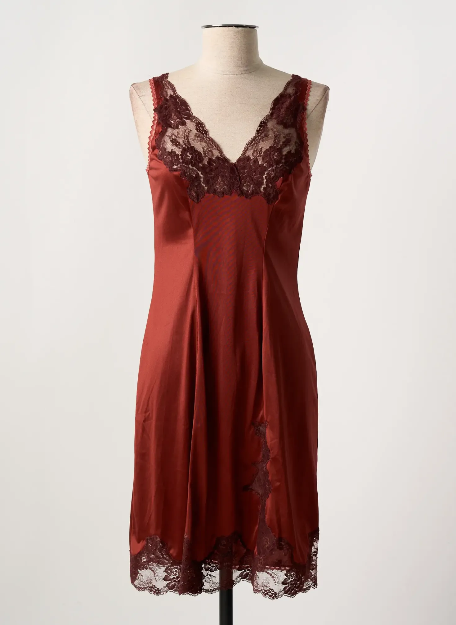 Nuisette/combinette Marjolaine Orange