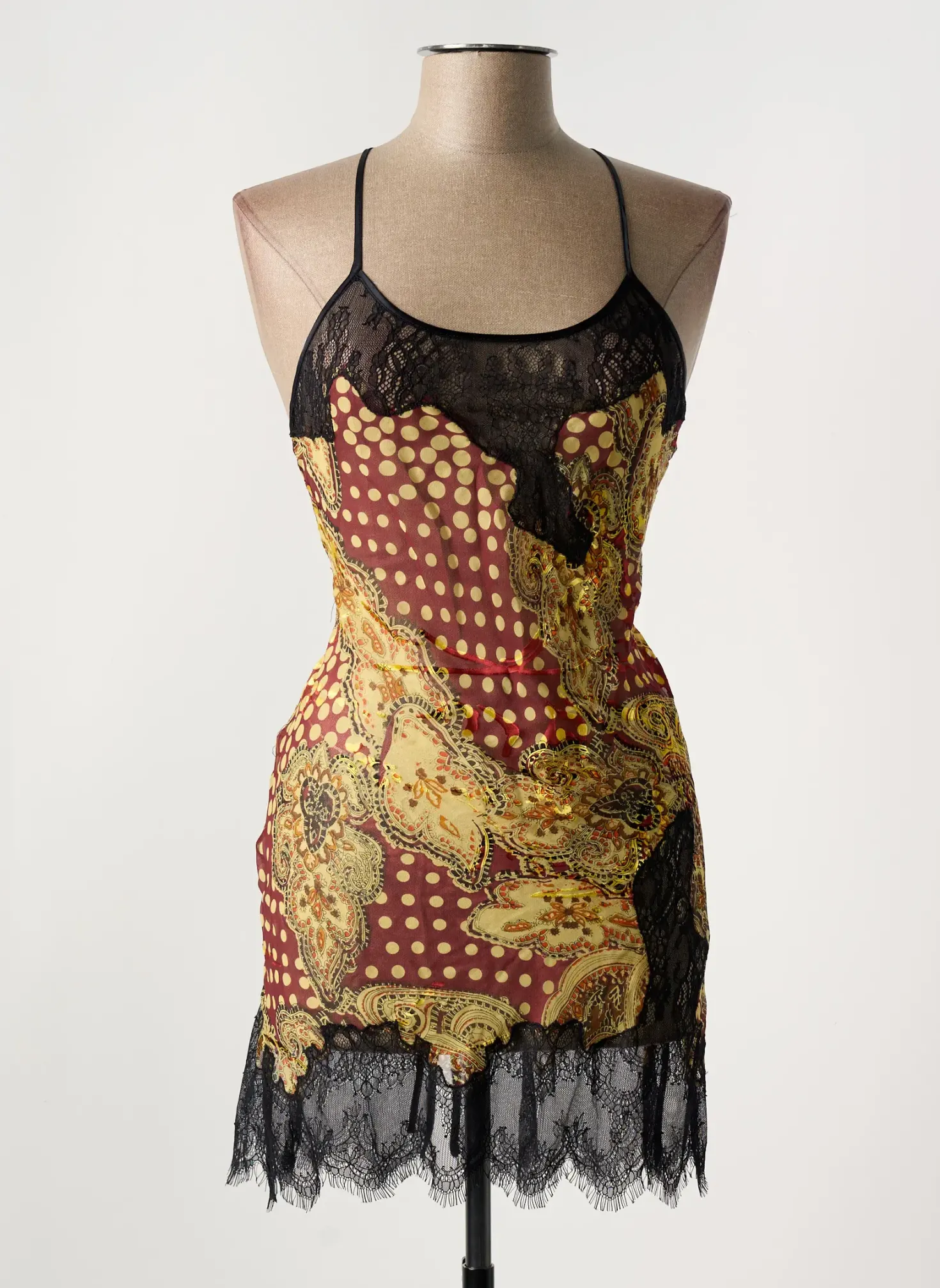Nuisette/combinette Marjolaine Noir