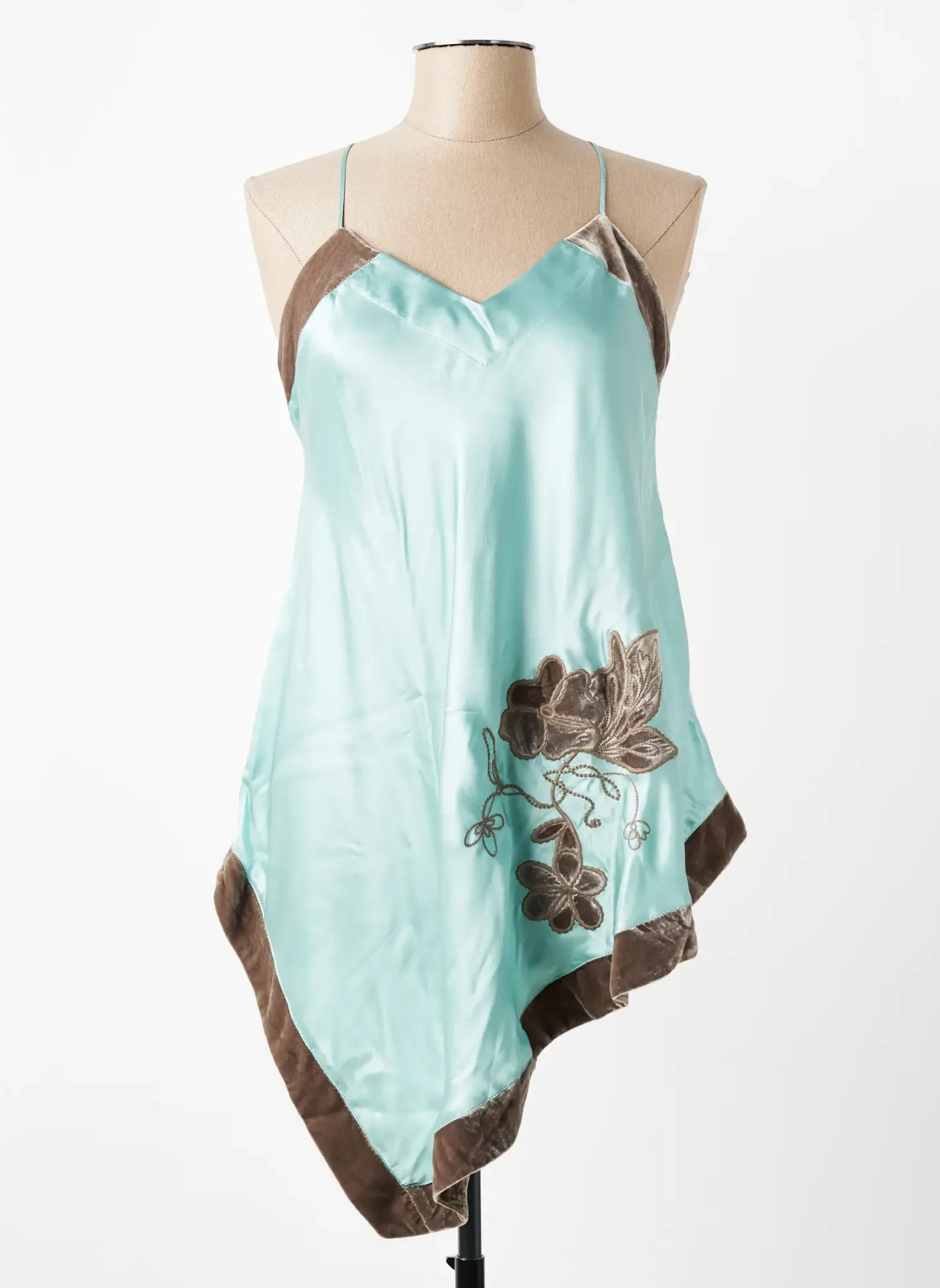 Nuisette/combinette Marjolaine Bleu