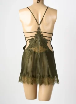 Nuisette/combinette Marjolaine Vert