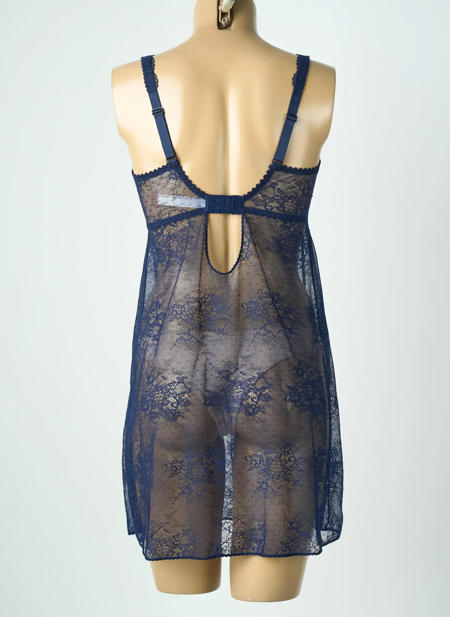 Nuisette/combinette Primadonna Bleu