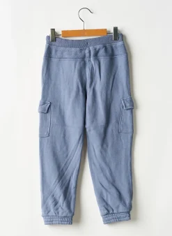 Pantalon Cargo Boboli Bleu Taille Élastique