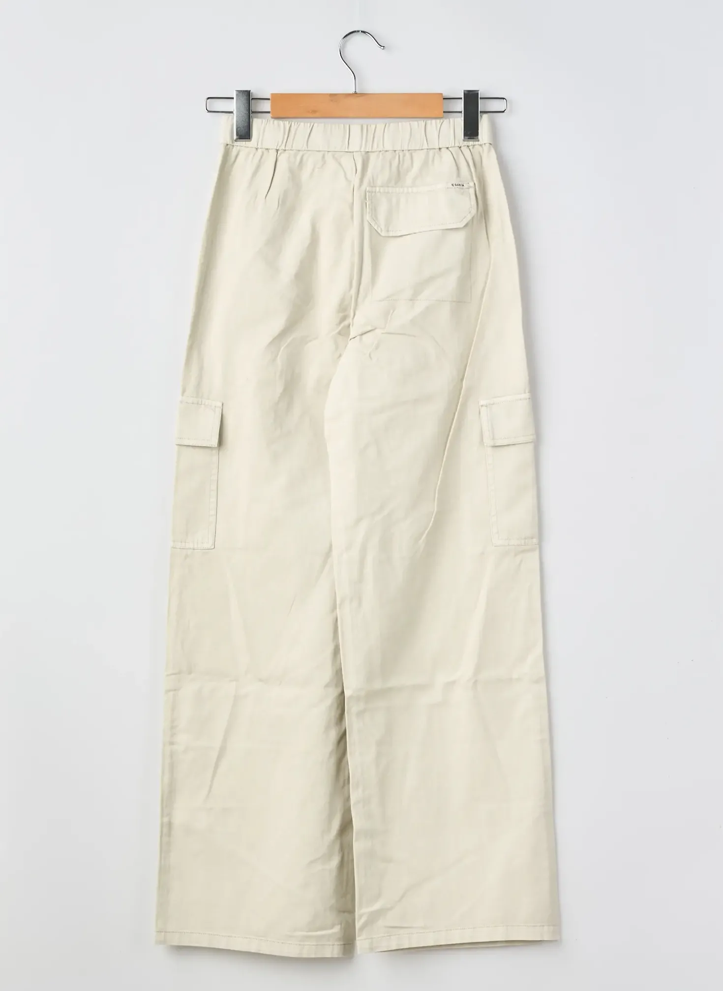 Pantalon Cargo Garcia Beige Taille Ajustable