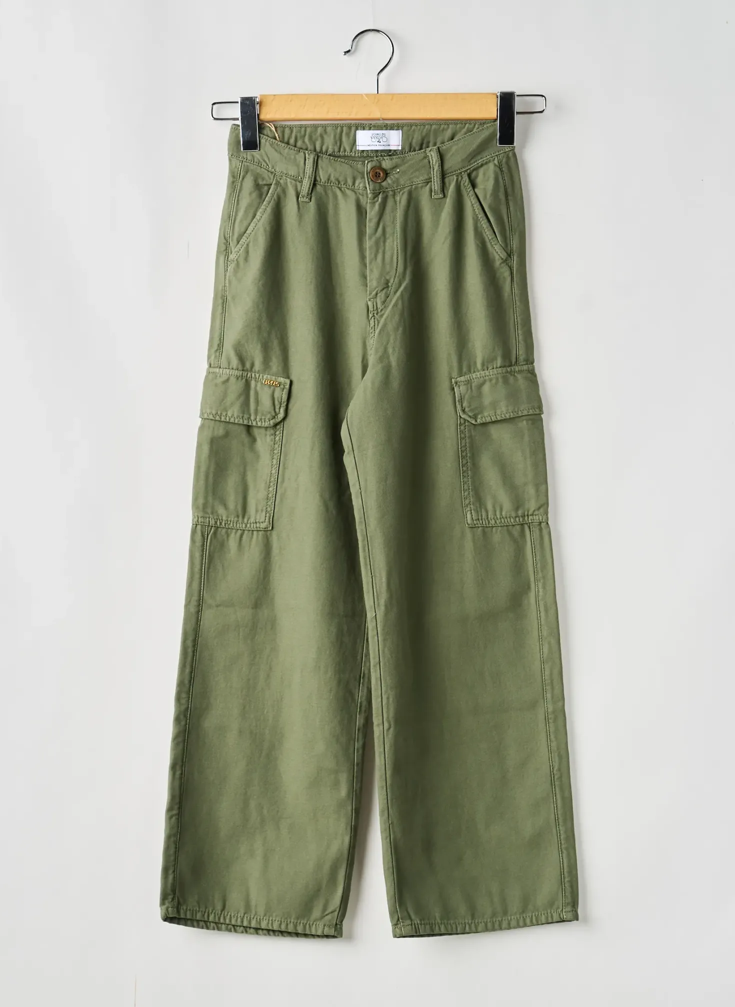 Pantalon Cargo Le Temps Des Cerises Vert