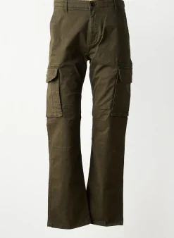 Pantalon Cargo Petrol Industries Vert Taille Normale