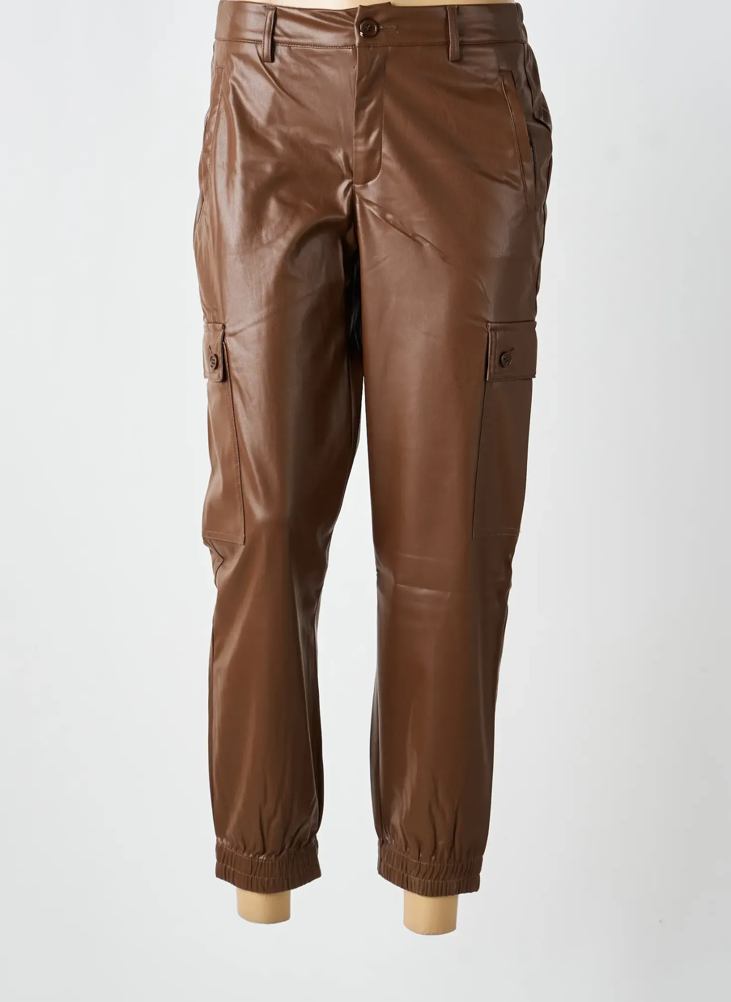 Pantalon Cargo Rick Cardona Marron Taille Normale