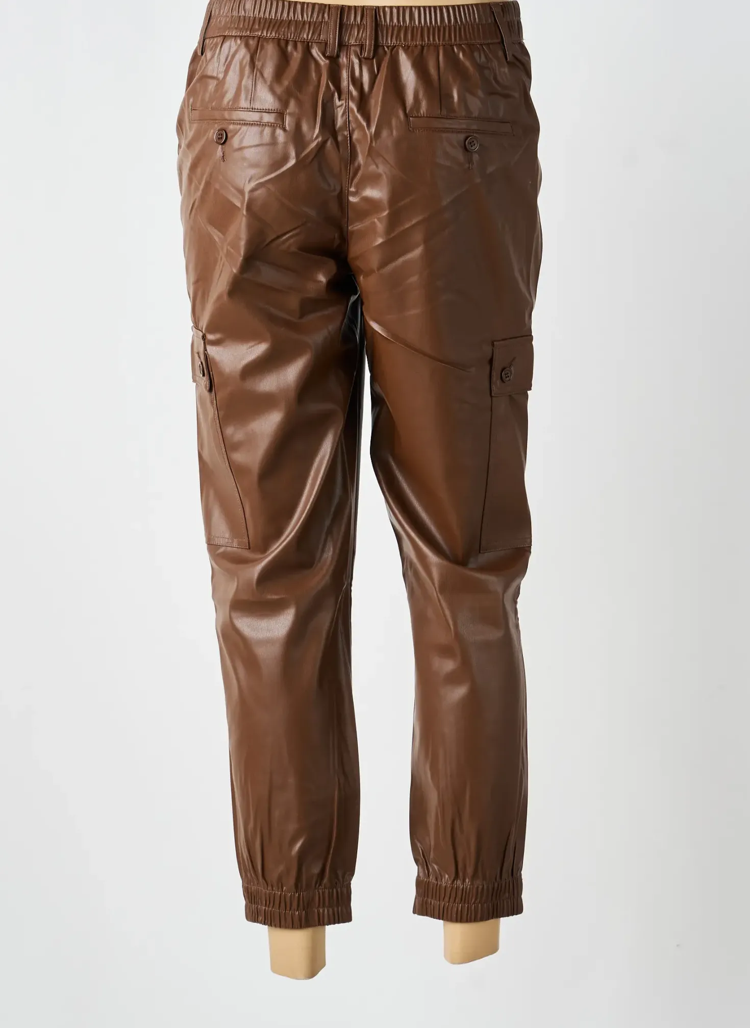 Pantalon Cargo Rick Cardona Marron Taille Normale