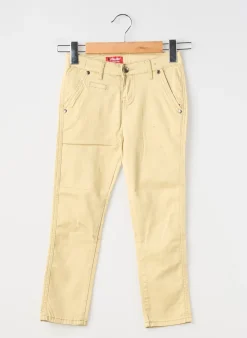 Pantalon Chino Aeropilote Beige Taille Ajustable