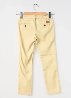 Pantalon Chino Aeropilote Beige Taille Ajustable