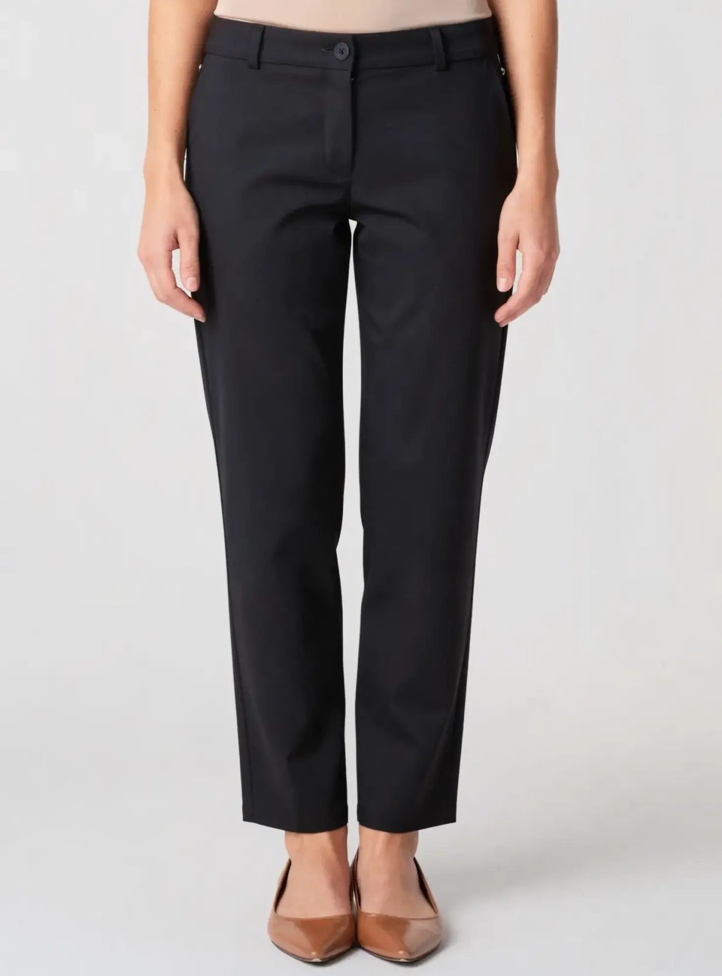Pantalon Chino Couturist Noir Taille Normale