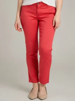 Pantalon Chino Couturist Rouge Taille Normale