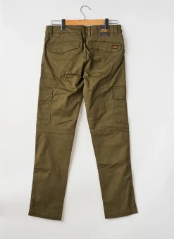 Pantalon Chino Daytona Vert Taille Normale
