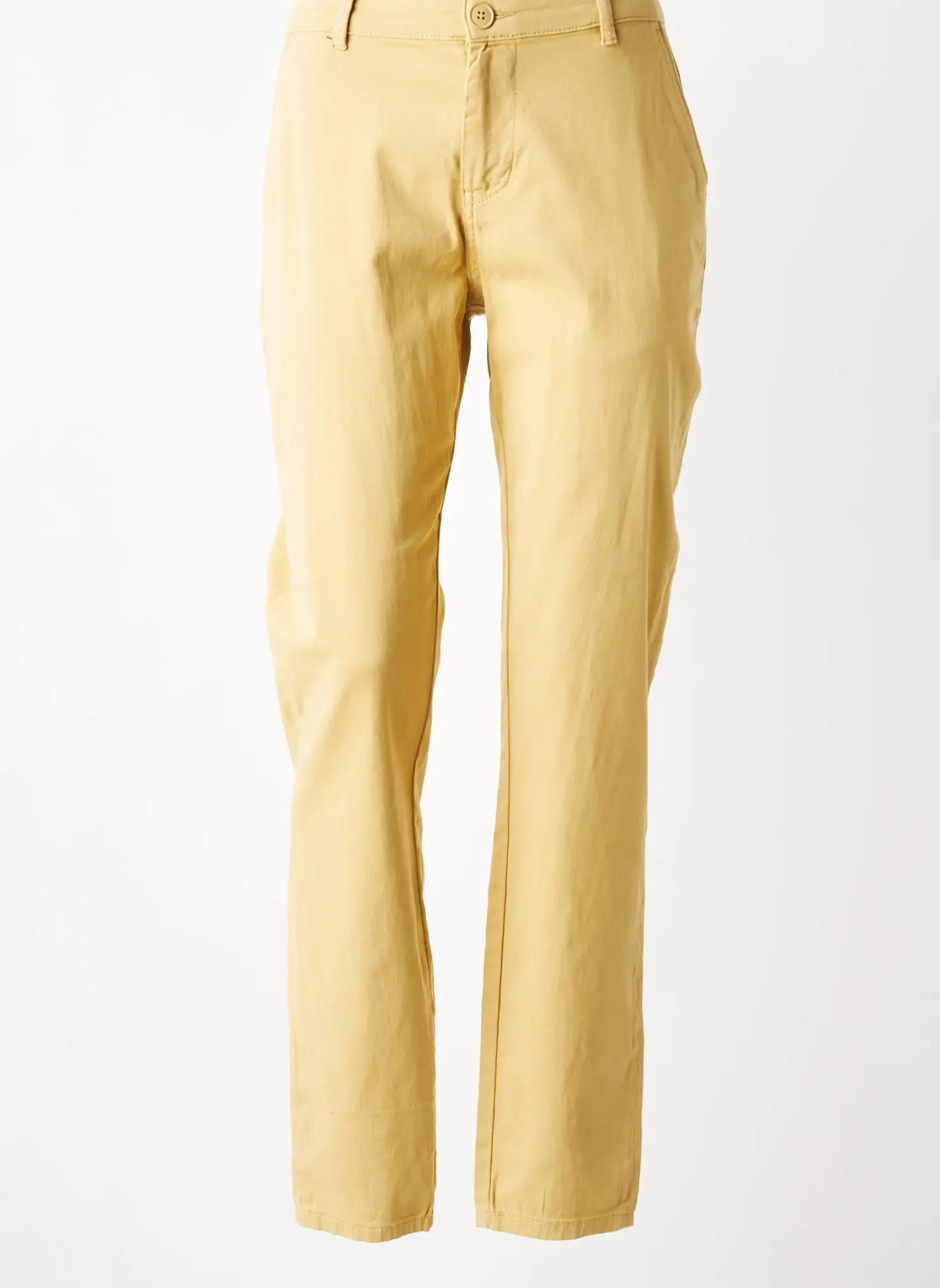 Pantalon Chino Elora Beige Taille Normale