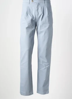 Pantalon Chino Faconnable Bleu Taille Normale